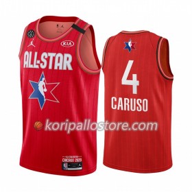 Los Angeles Lakers Alex Caruso 4 2020 All-Star Jordan Brand Punainen Miesten Pelipaidat Swingman 